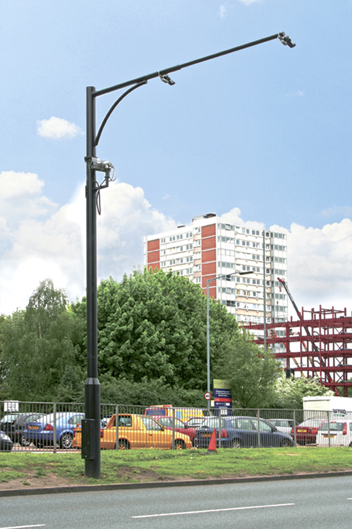 ANPR cantilever pole