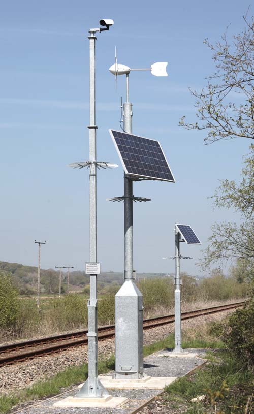 Un-manned level crossing