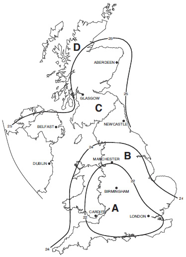 Wind Speed Chart Uk